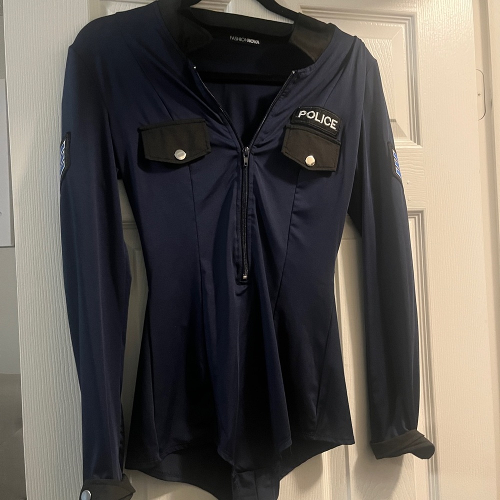 Fashion Nova Navy Police Costume